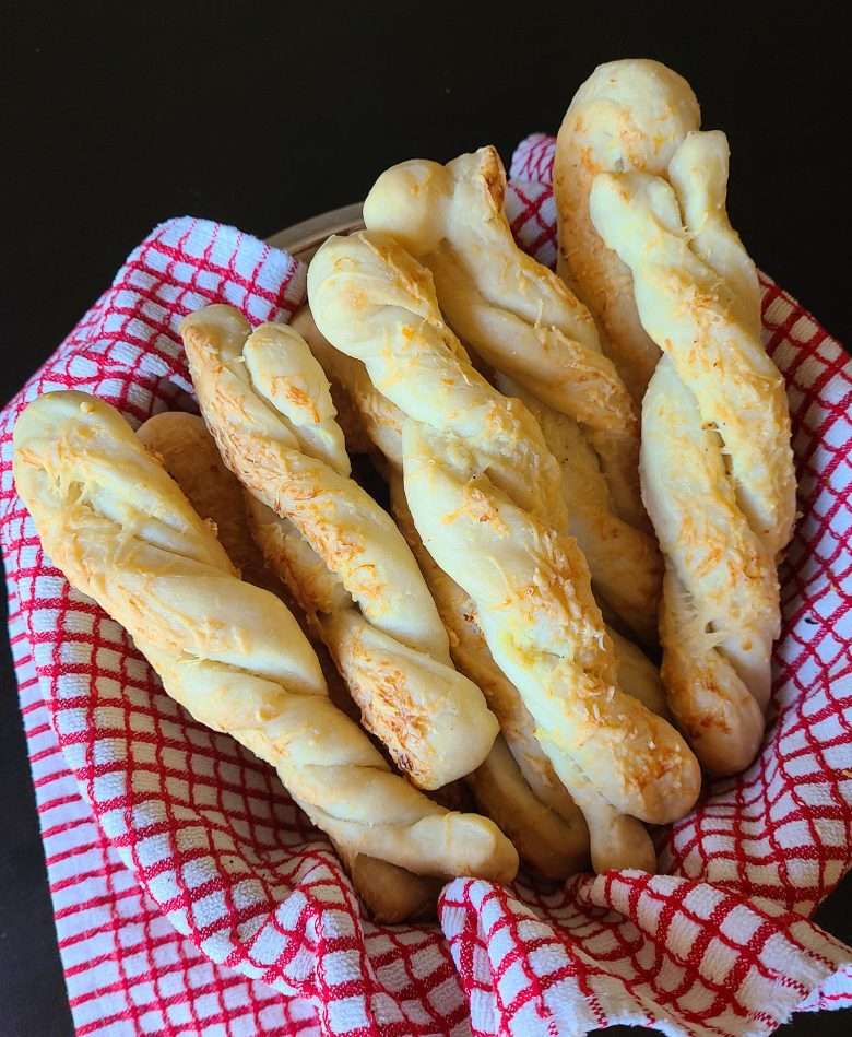 Garlic and Parmesan Breadsticks