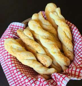 Garlic and Parmesan Breadsticks