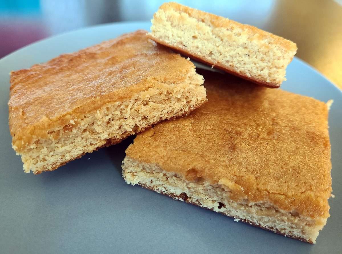 Butterscotch slice