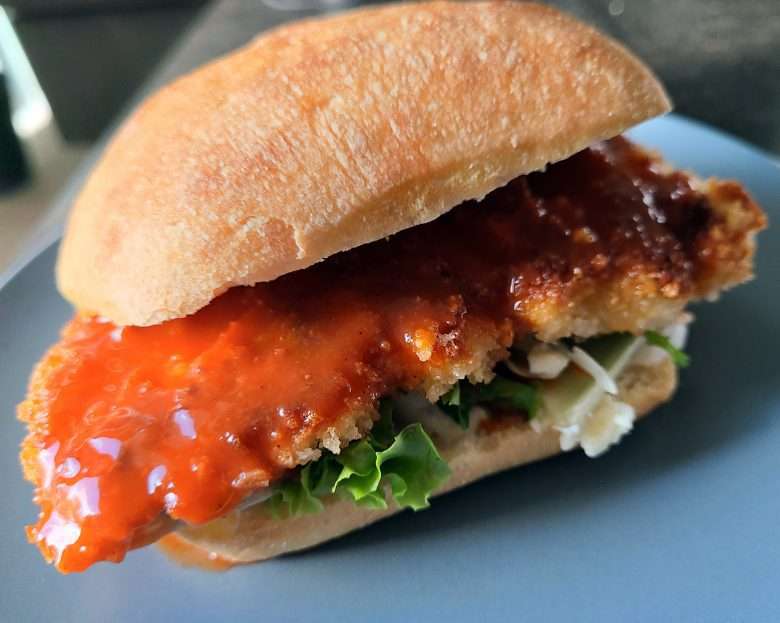 Buffalo chicken sandwich