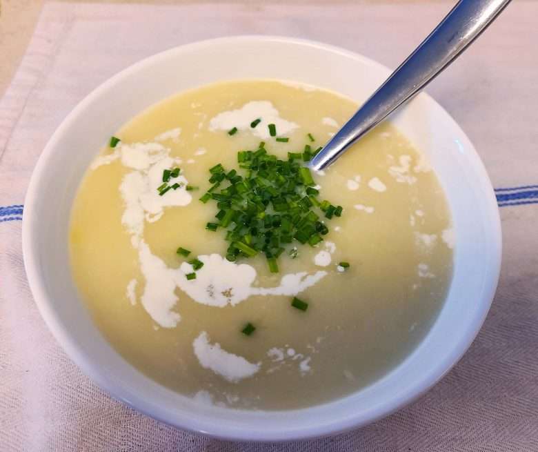 Potato and leek soup