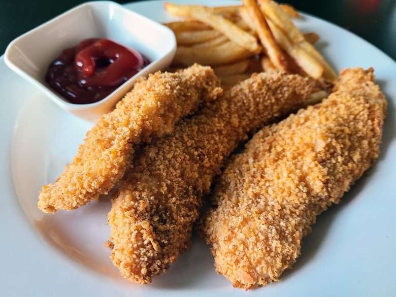 Crispy Baked Chicken Strips