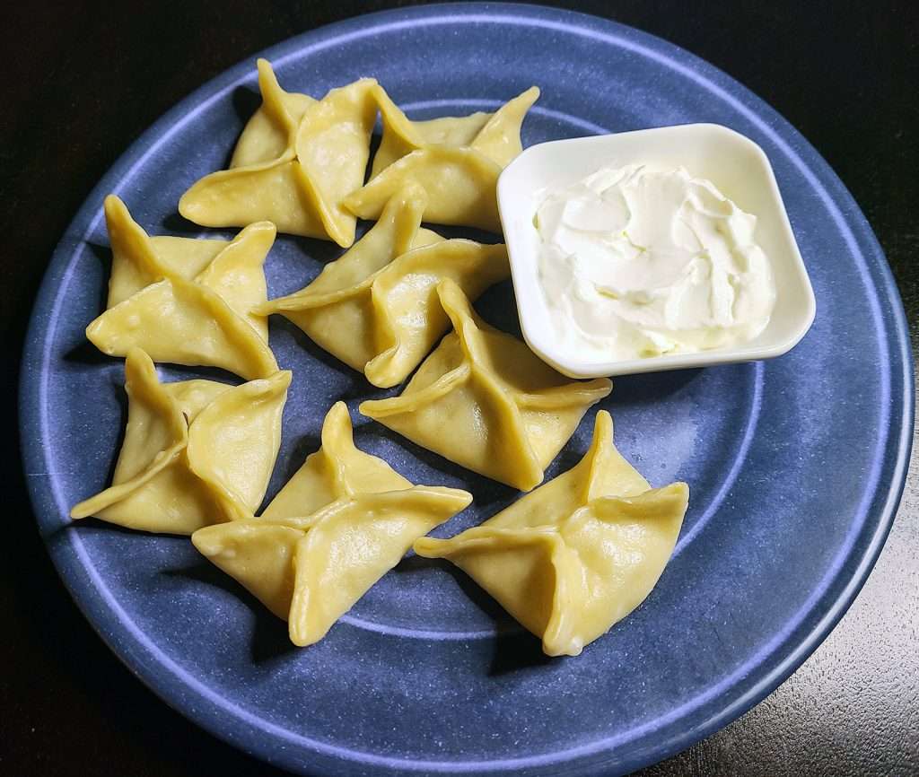 Manti (Lamb and Pumpkin Dumplings)