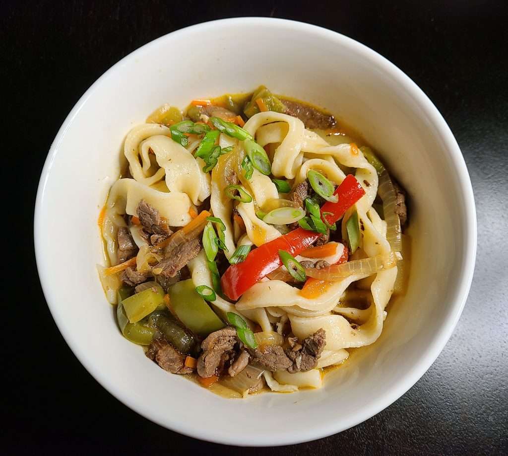 Lagman (Hand-Pulled Noodles)
