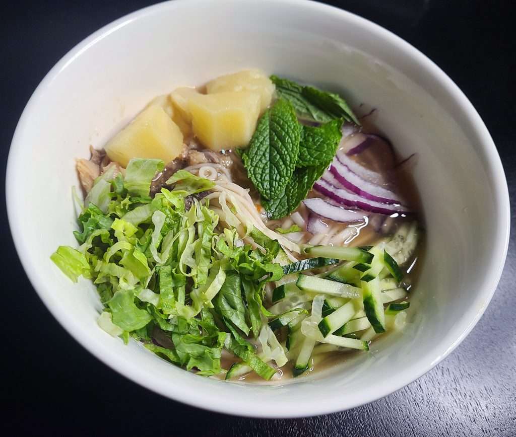 Assam Laksa (Sour and Spicy Fish Soup with Noodles)