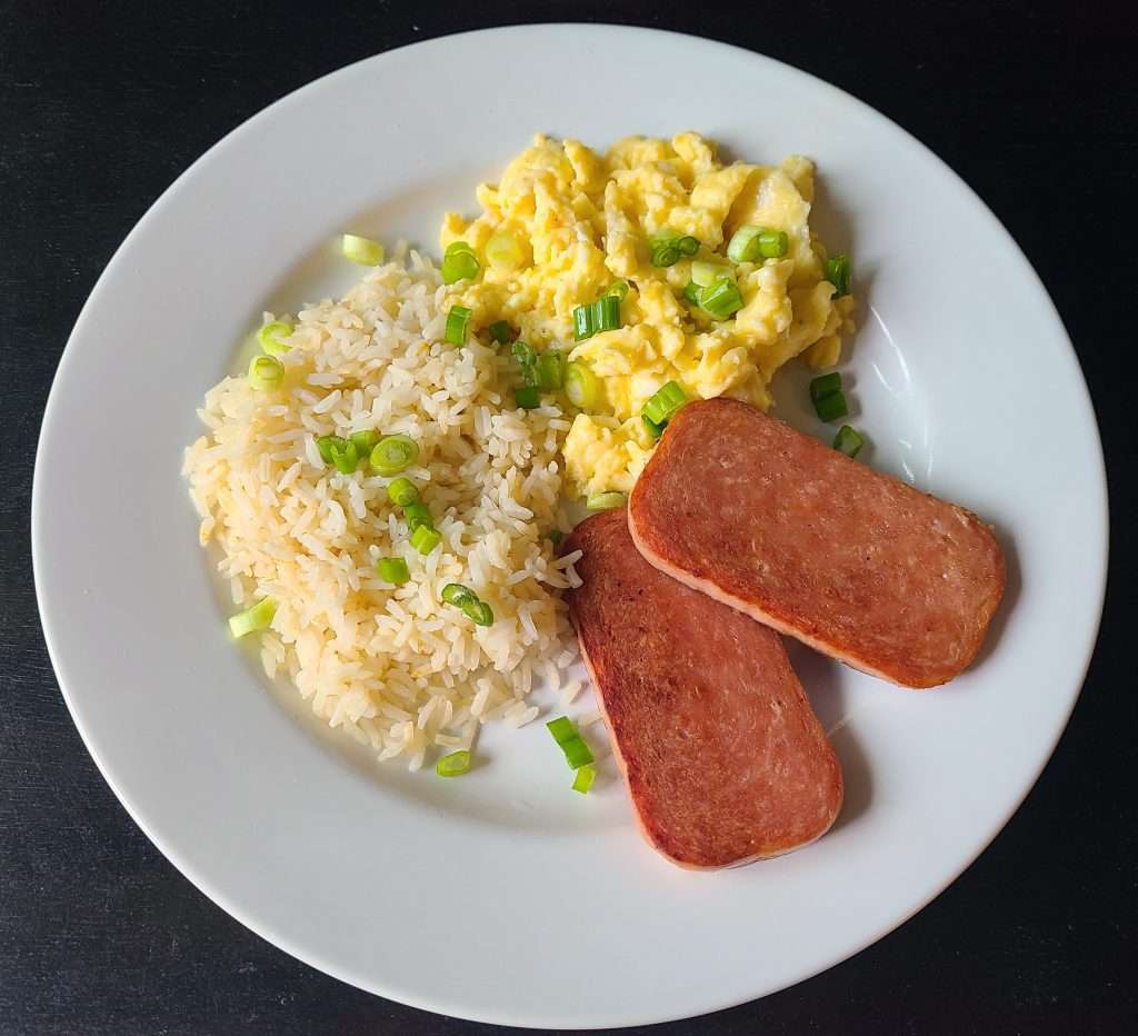 Island Breakfast (Spam, Eggs, and Rice)