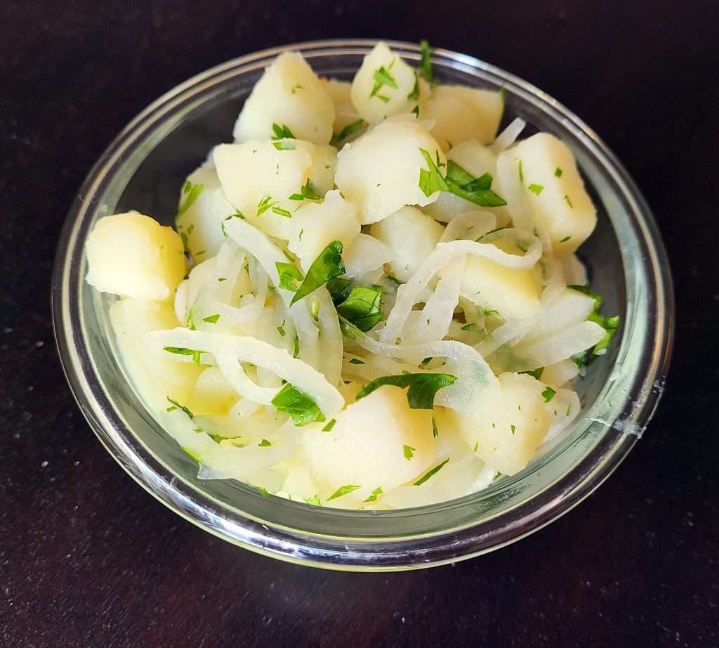 Papas en Escabechadas (Pickled Potatoes)