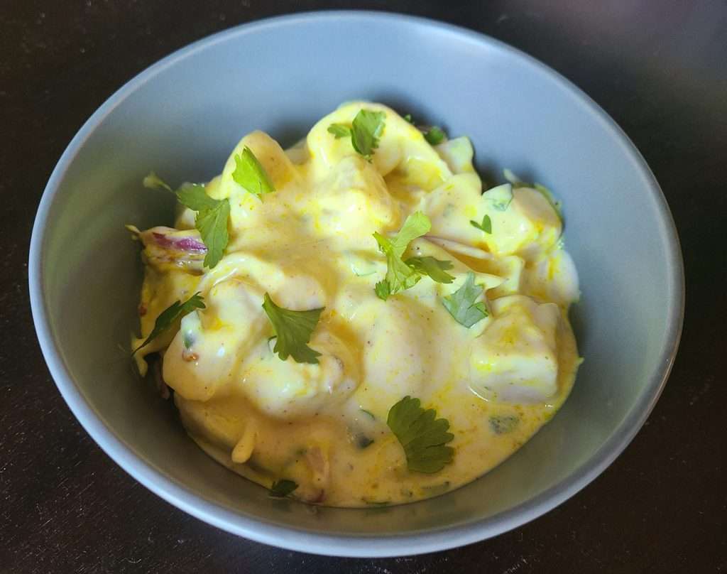 Chukani (Spicy Potato Salad)