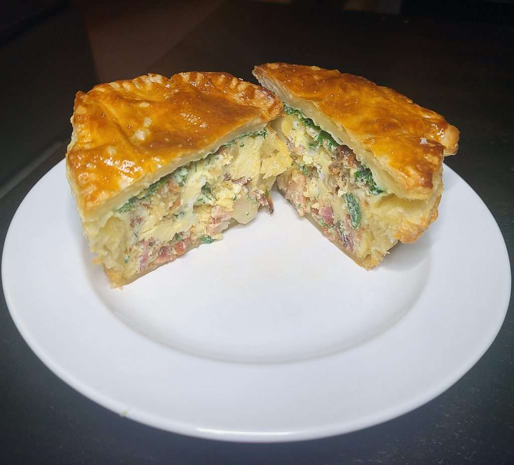 Bacon and Egg Pie