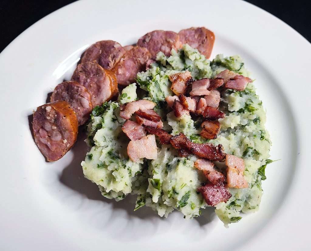 Borenkool Stamppot (Mashed Potato and Kale)