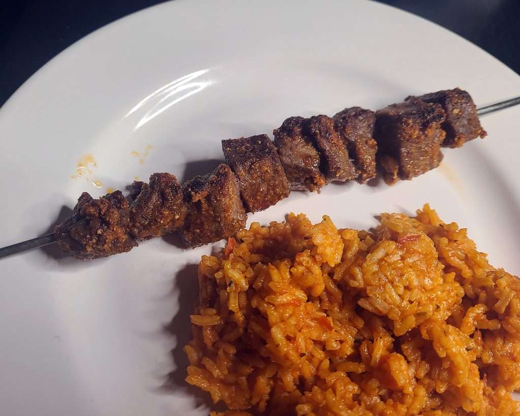 Suya (Beef Skewers)