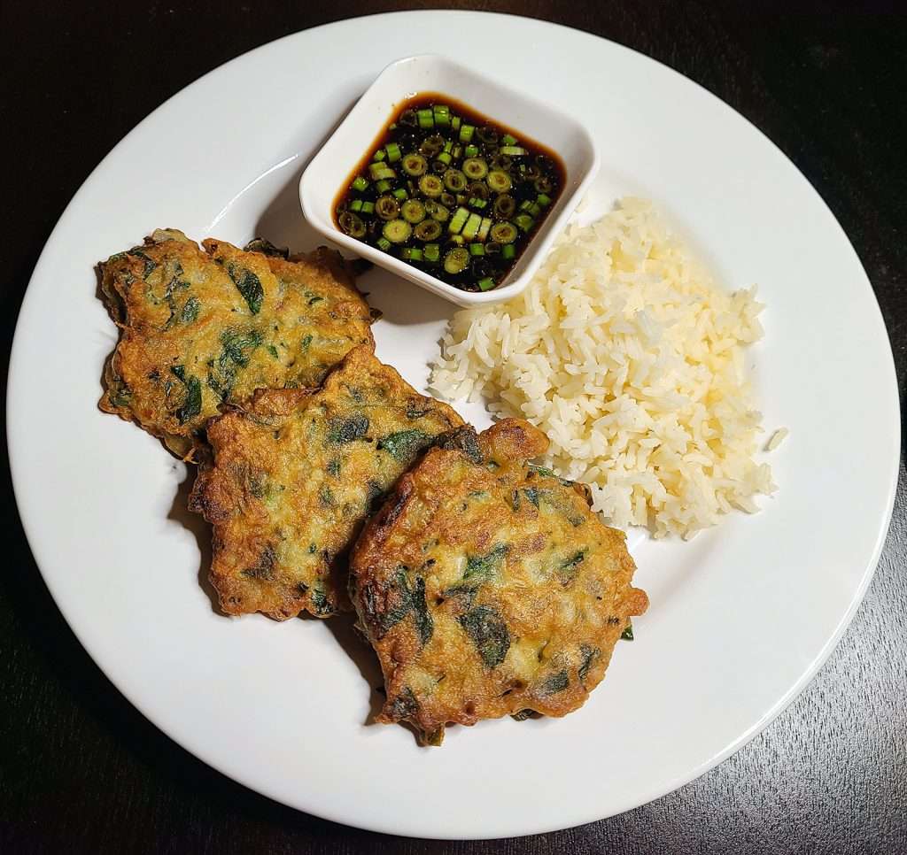 Korokke (Tuna and Spinach Fritters)