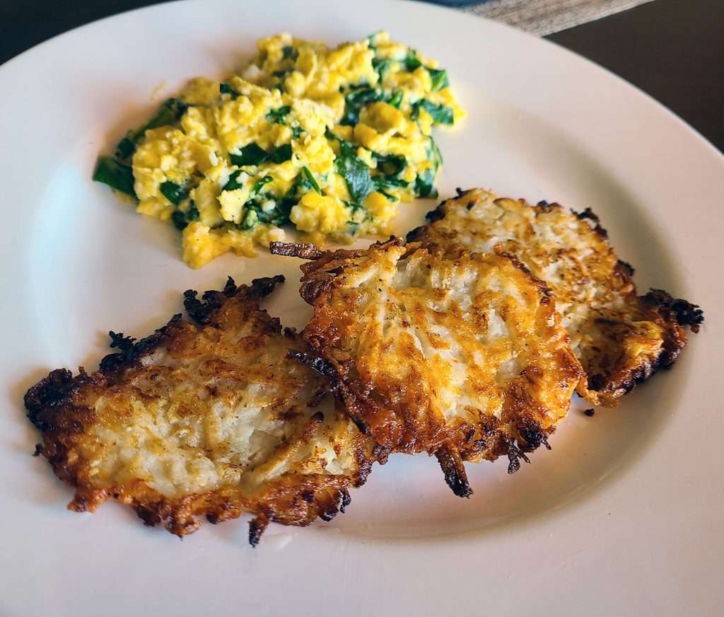 Taro Rösti (Taro Fritters)