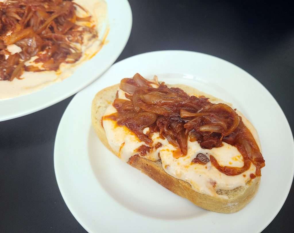 Fasole Batuta (White Bean Dip with Caramelized Onions)