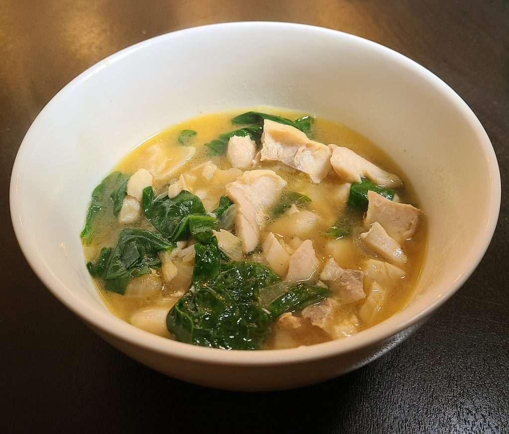Spinach Plasas (Spinach Stew with Fish)