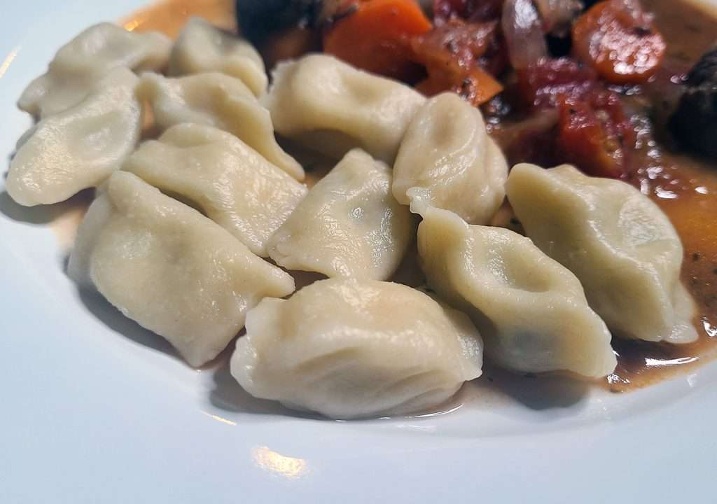 Idrijski Žlikrofi (Potato Dumplings)