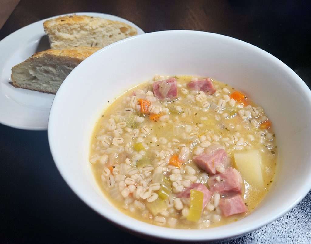Ričet (Ham and Barley Soup)