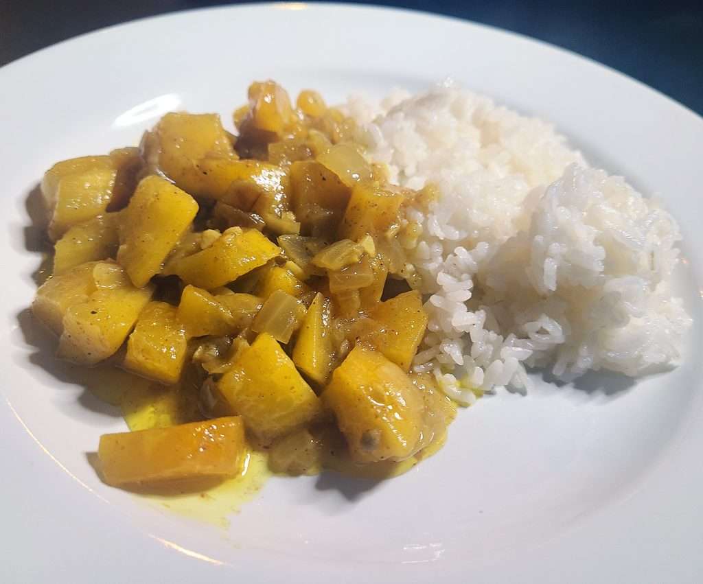 Green Pawpaw Curry