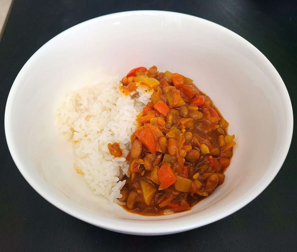 Chakalaka (Spicy Vegetable and Bean Relish)