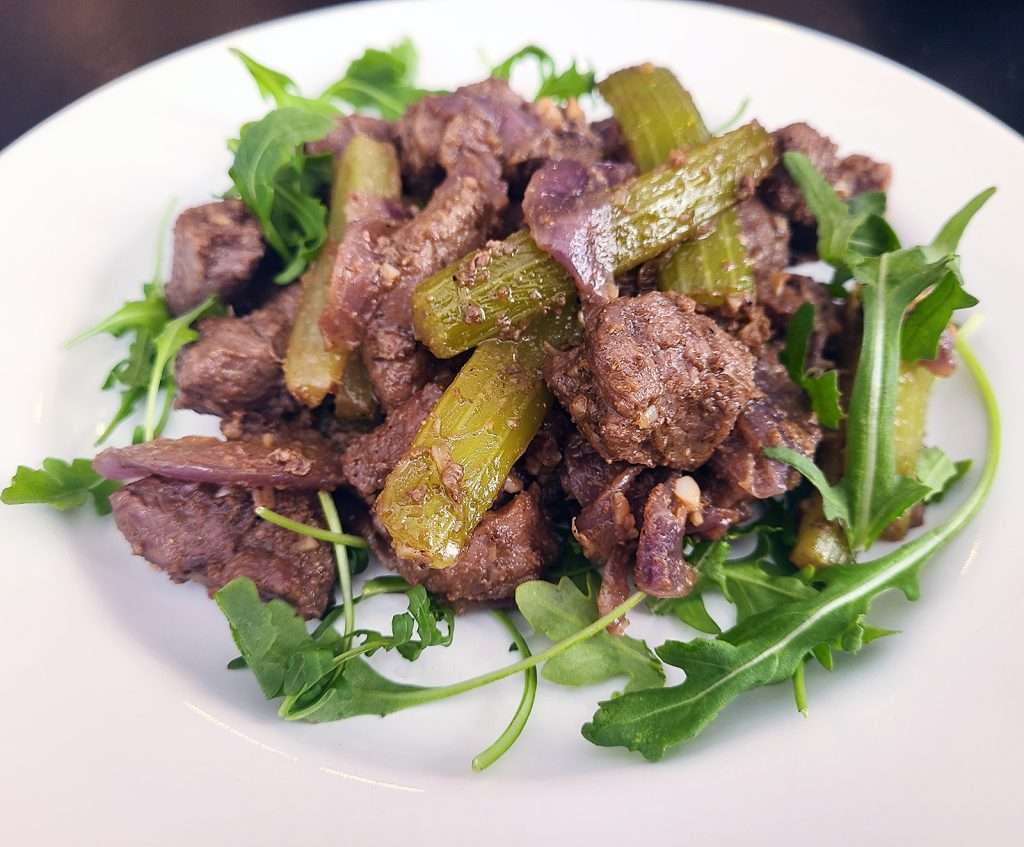 Shaiyah (Pan-Fried Lamb)