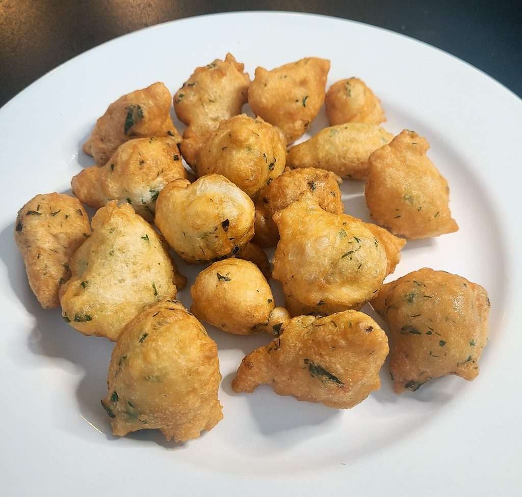 Chagaldak (Fried Dough with Herbs)